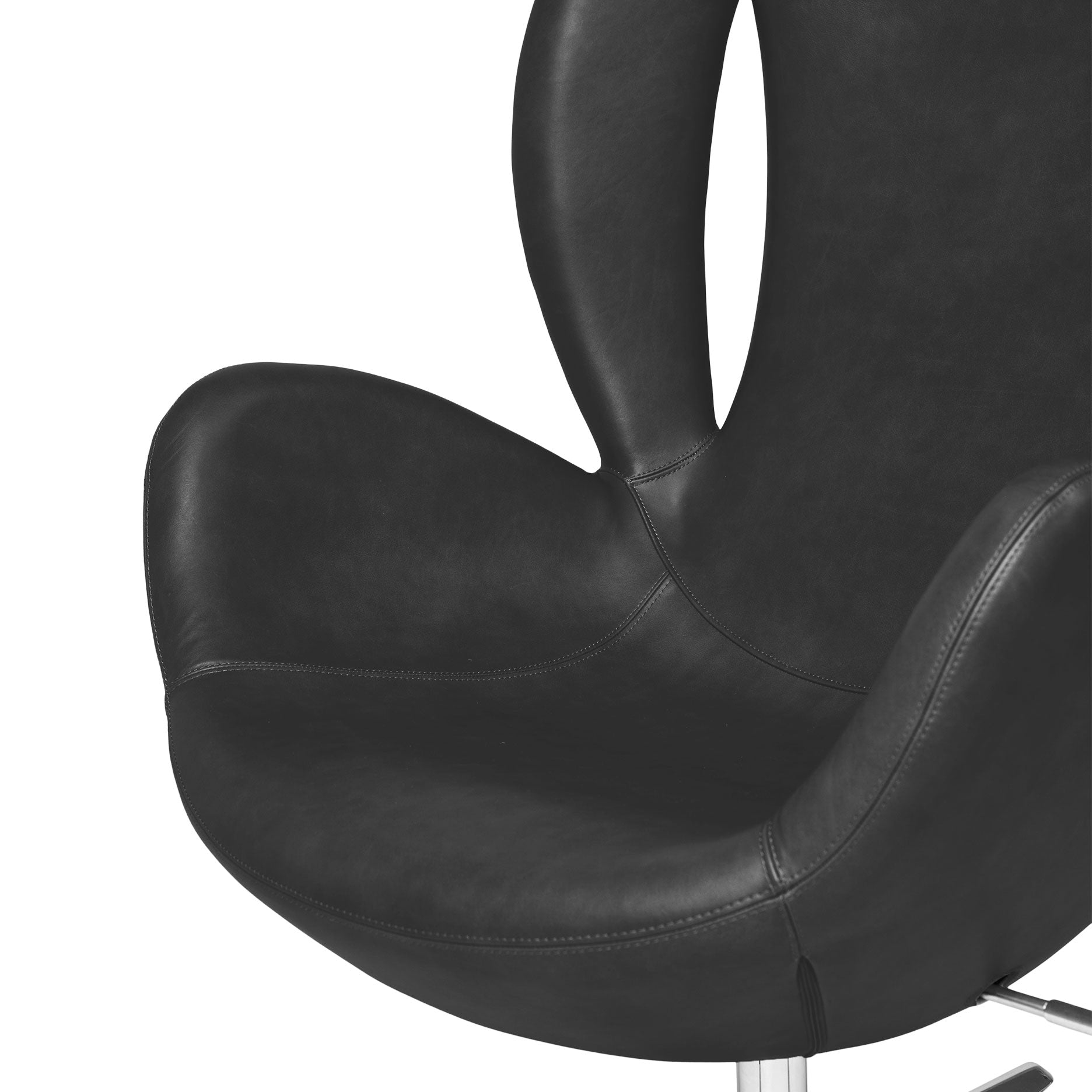 Champion drejestol - Læder